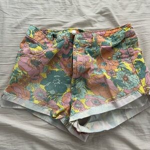 Floral shorts